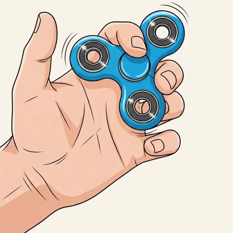 cartoon fidget spinner